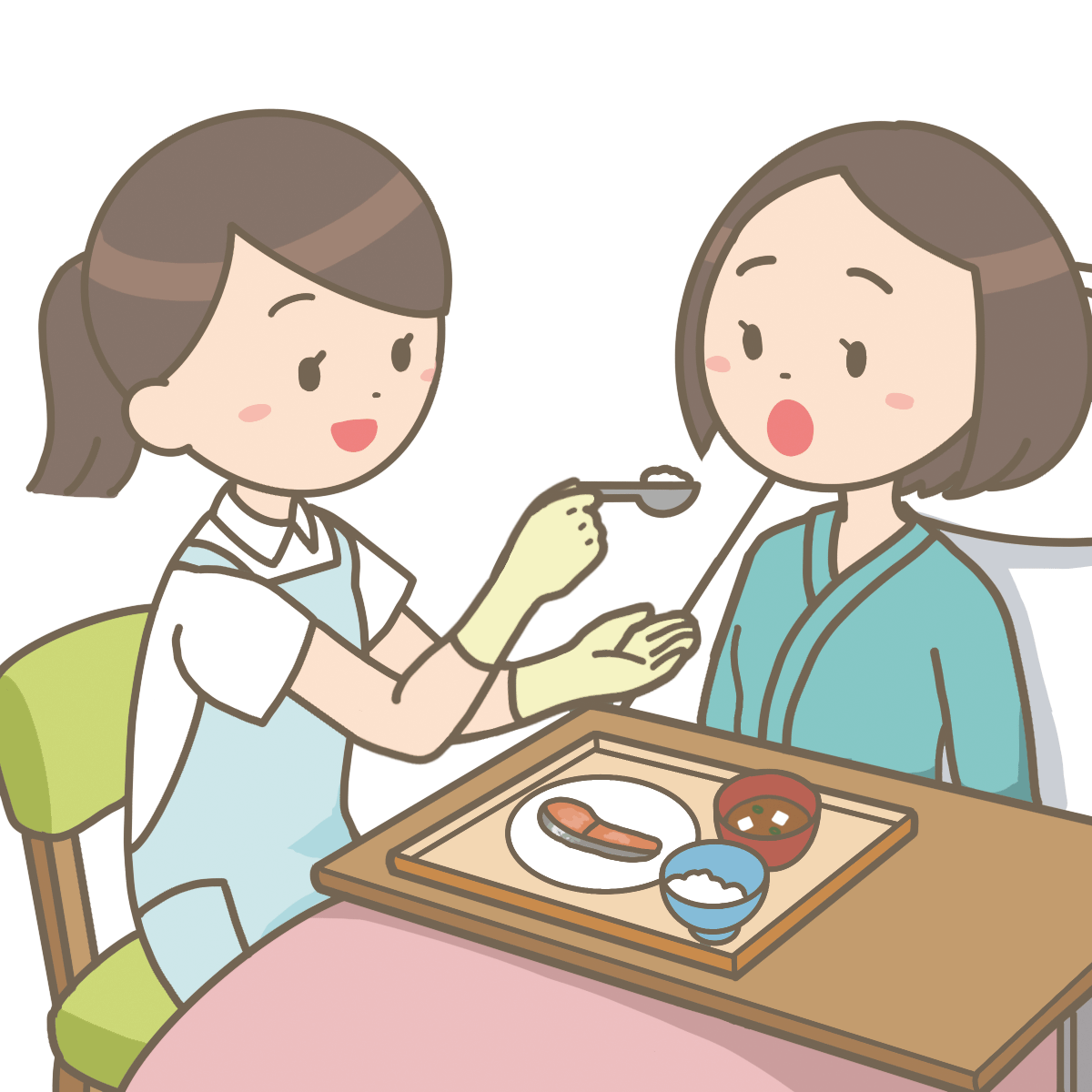 夕食
